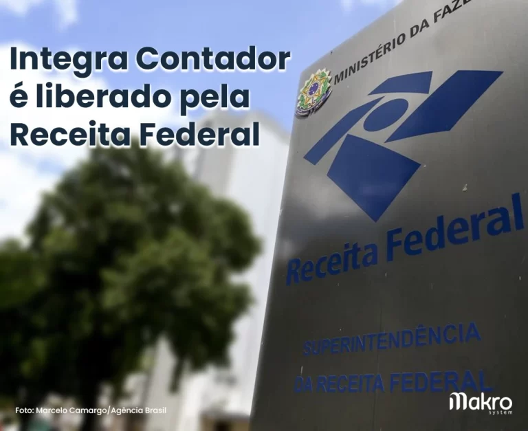Integra Contador é liberado pela Receita Federal