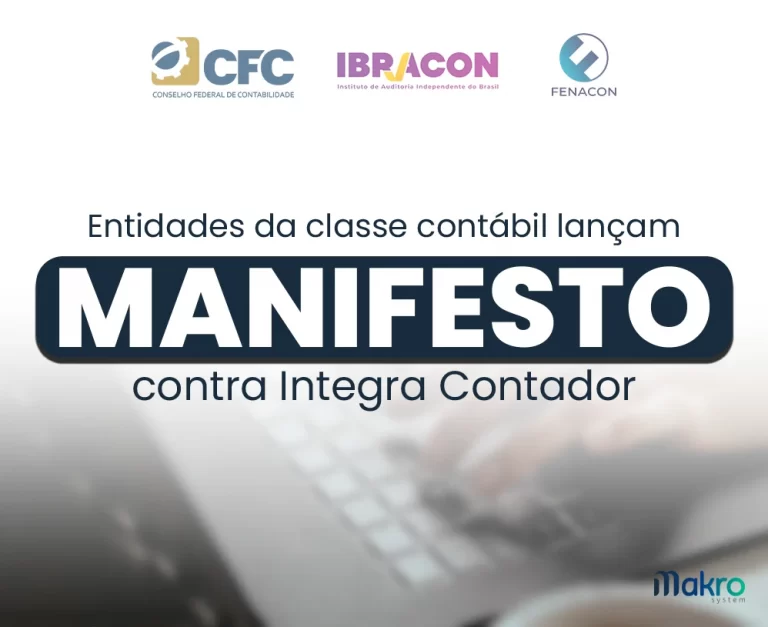 Entidades da classe contábil lançam manifesto contra Integra Contador