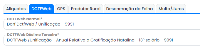 A imagem mostra a tela do sistema Makro no processo de Integração entre o Pessoal e o Contábil. Mostra como configurar a DCTFWeb.