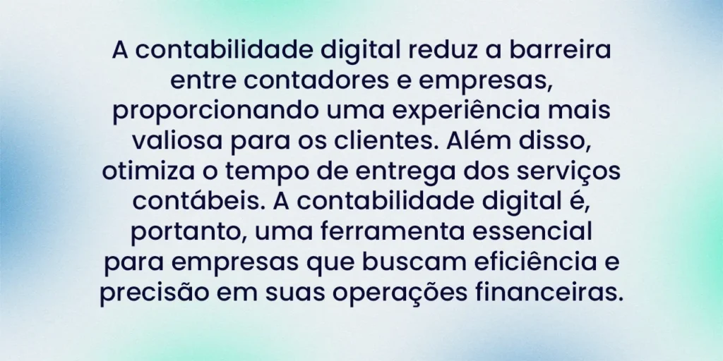 Entenda como a contabilidade digital pode revolucionar seu escritório com automação e tecnologia, tornando seu trabalho mais estratégico!
